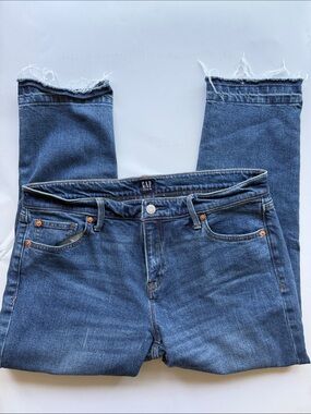 Gap Girlfriend Jeans Medium Wash Size 30